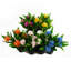 Plastic, Silk Freesia Arrangement in Pot