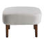 Teddy Velvet Sofa with cushion footstool-1133870688
