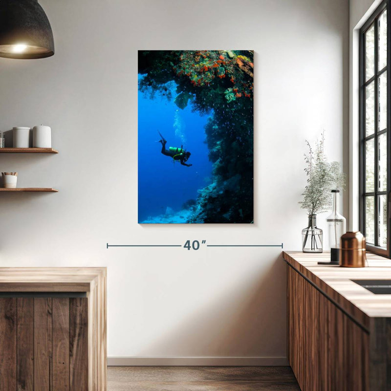 Sireci Indonesia Underwater Diving, 39" H x 26" W