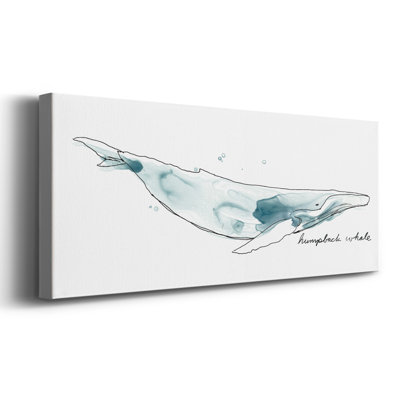 Baleine II sur toile