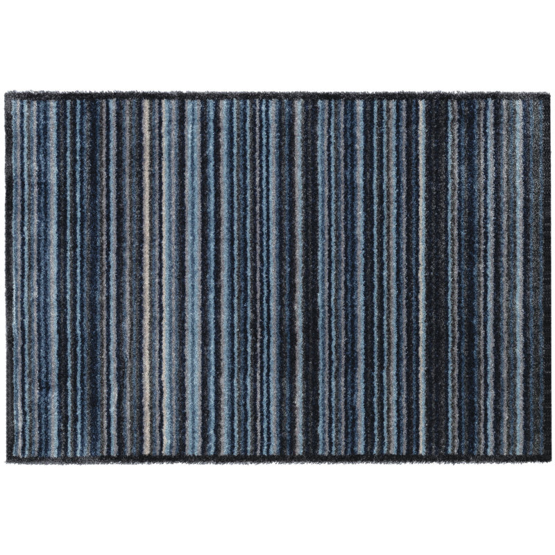 Seychella Terracotta Kitchen Mat, 0.8cm H x 50cm W x 75cm L, Blue