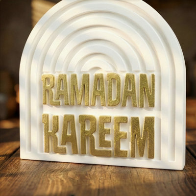 Décoration de table Ramadan Kareem Stone