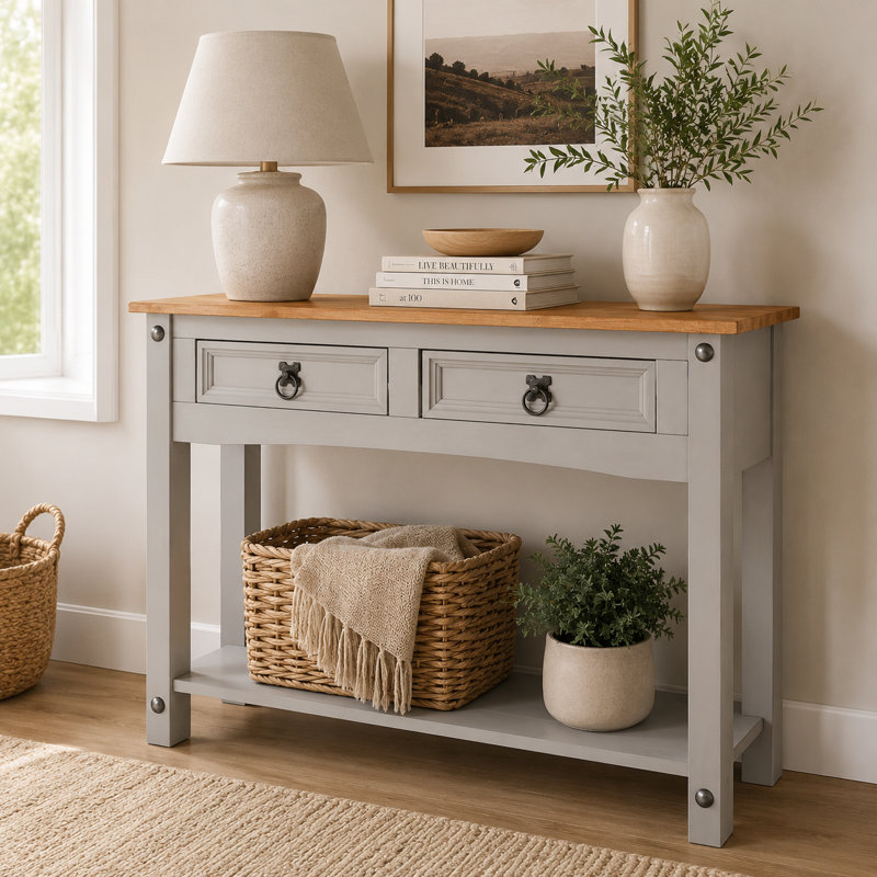 Genova 90cm Console Table