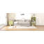 Lit de jour simple en bois avec couchette et garde-corps-124917627-124917630