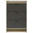 Kyla Grey 3-Tier Engineered Wood Shoe Cabinet, Shoe Storage-1460923309