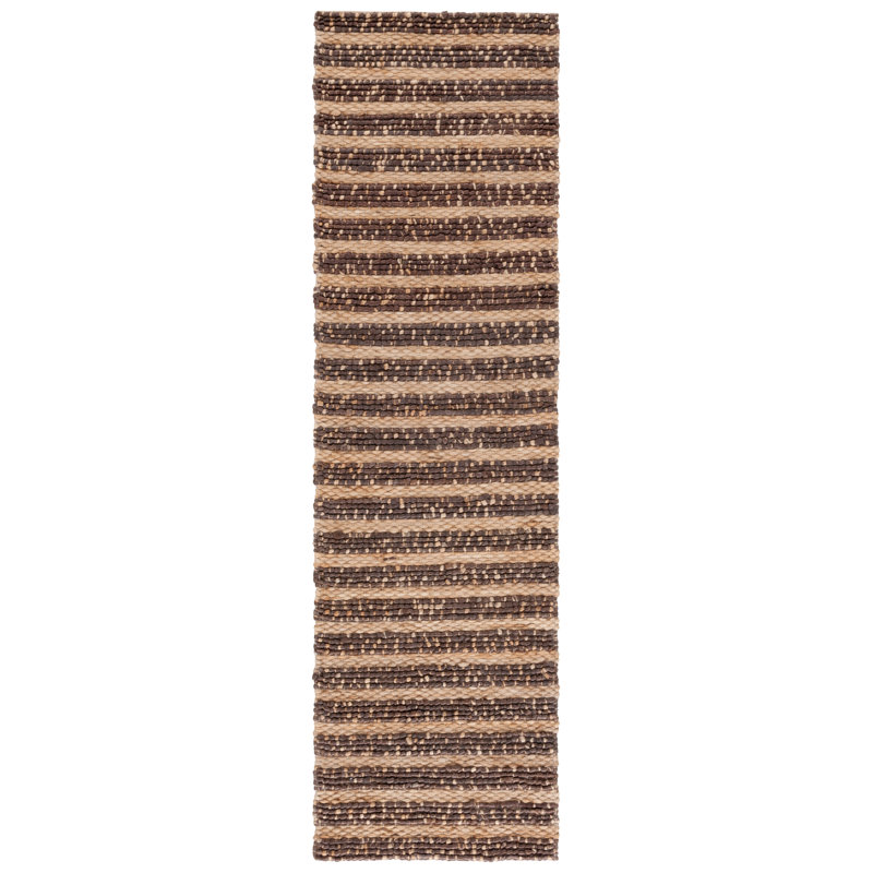 Tapis en jute / sisal Kinzer, Tapis de couloir 2 pi 3 po x 8 pi