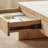 Ash wood solid wood coffee table-105858497