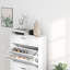 18 Pair Flip Down Shoe Storage
