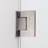 Belmore GS 52" x 72" Hinged Frameless Shower Door-30108446-105482037