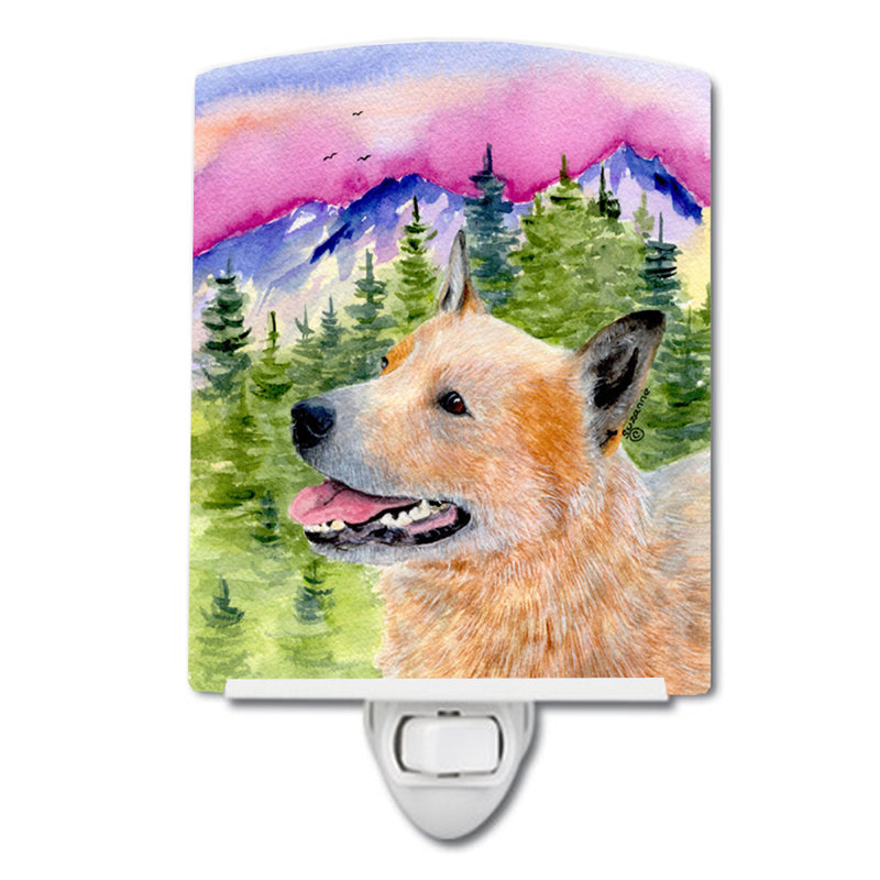 Australian Cattle Dog Ceramic Night Light