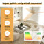 52 In. 3 Solid Wood Blades Indoor Ceiling Fan With Led Light-1058366229