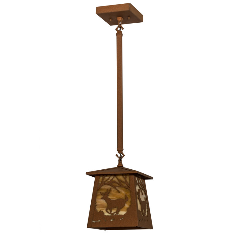 Luminaire suspendu géométrique 1 lumières lanterne