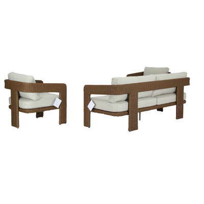 Amber 5-Person Sunbrella® Complete Patio Set