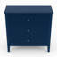 Table de chevet 3 tiroirs, grande table de bout moderne pour chambre à coucher-381183498