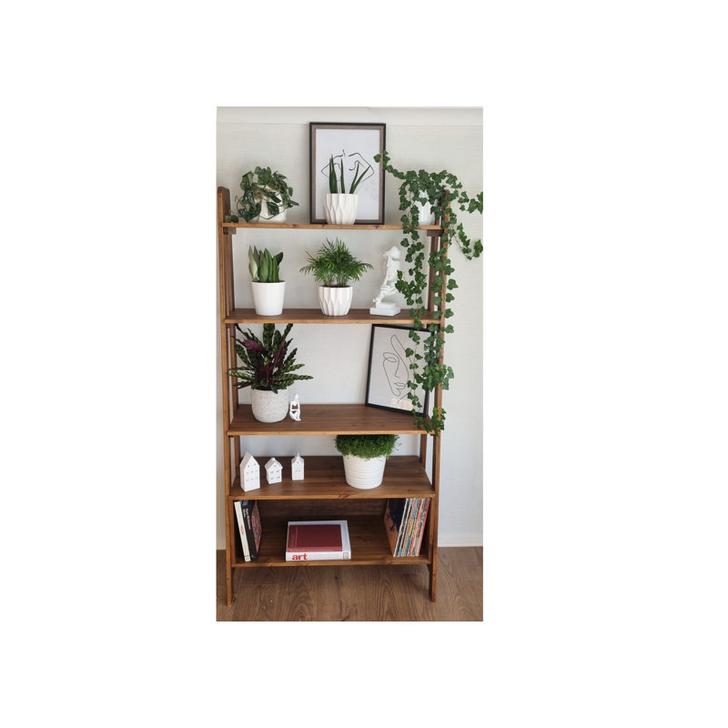 Kuse 190cm H Solid Wood Standard Bookcase