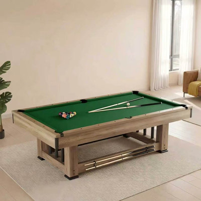 Table de billard moderne verte de 2,44 m