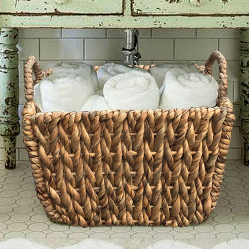 Bayou Breeze Tina Wicker Decorative Basket