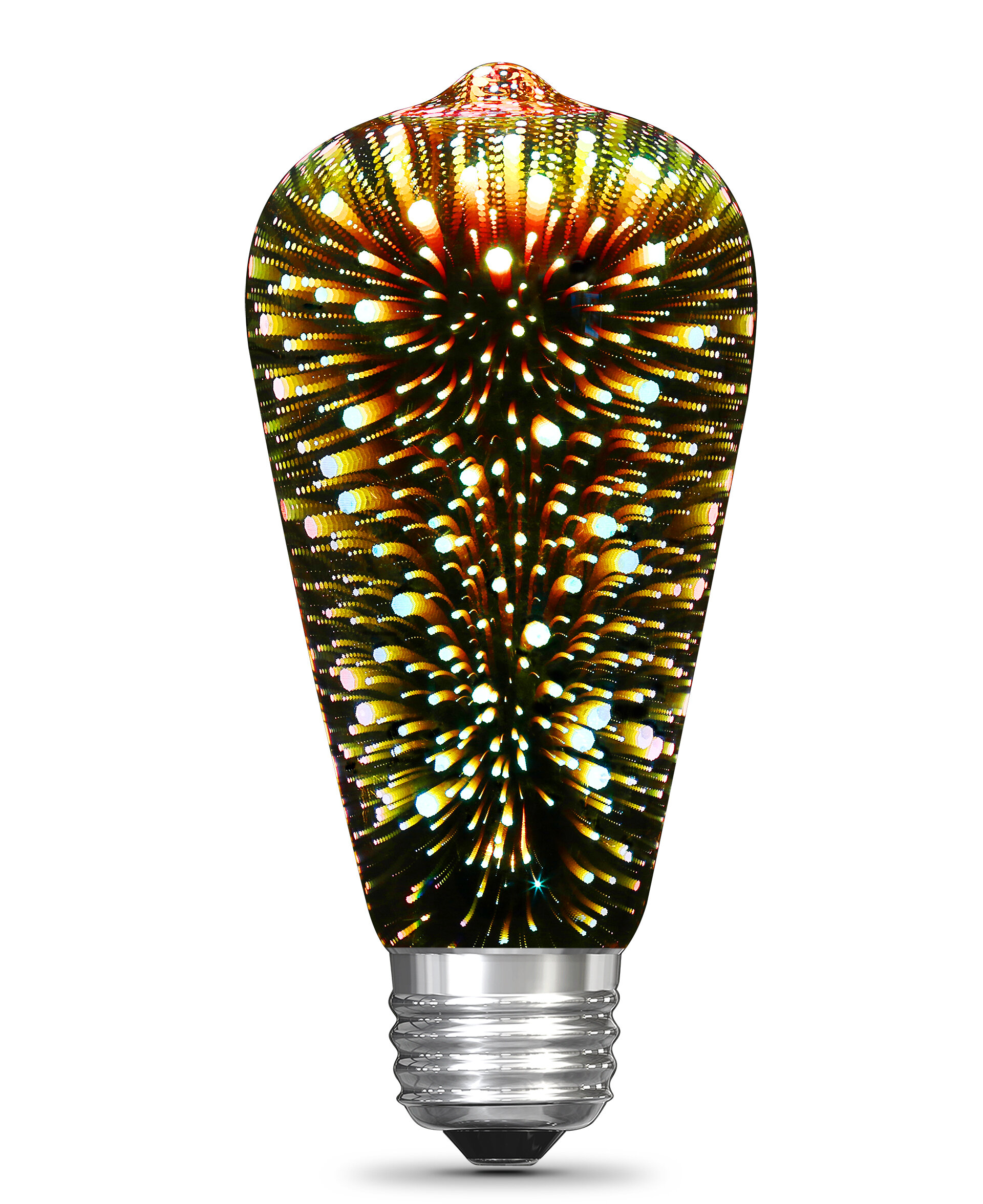 Ampoule incandescente de Feit Electric, intensité réglable, culot moyen  E-26, A19, 60 W, paquet de 4