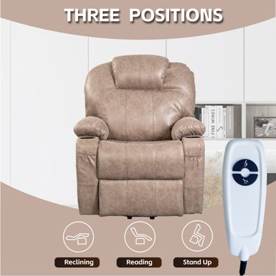 Fata Faux Leather Power Recliner