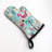 Summer Splash Abstract Oven Mitt Cotton Twill