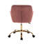Kierulf Velvet Office Chair-342829290