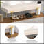 Banc avec repose-pieds Modern Velvet