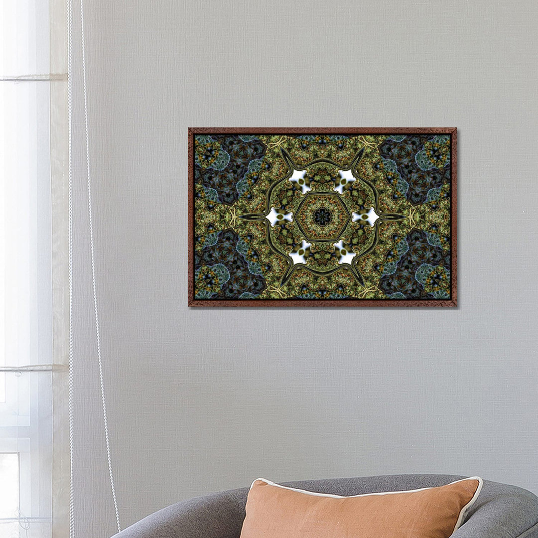 Cannabis Kaleidoscope II von Naum Dorkhman - Galerie-umwickelte Leinwand Giclée auf Leinwand