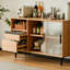 Buffet multifonctionnel de style japonais