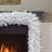 Artificial White Round Valley Pine Garland