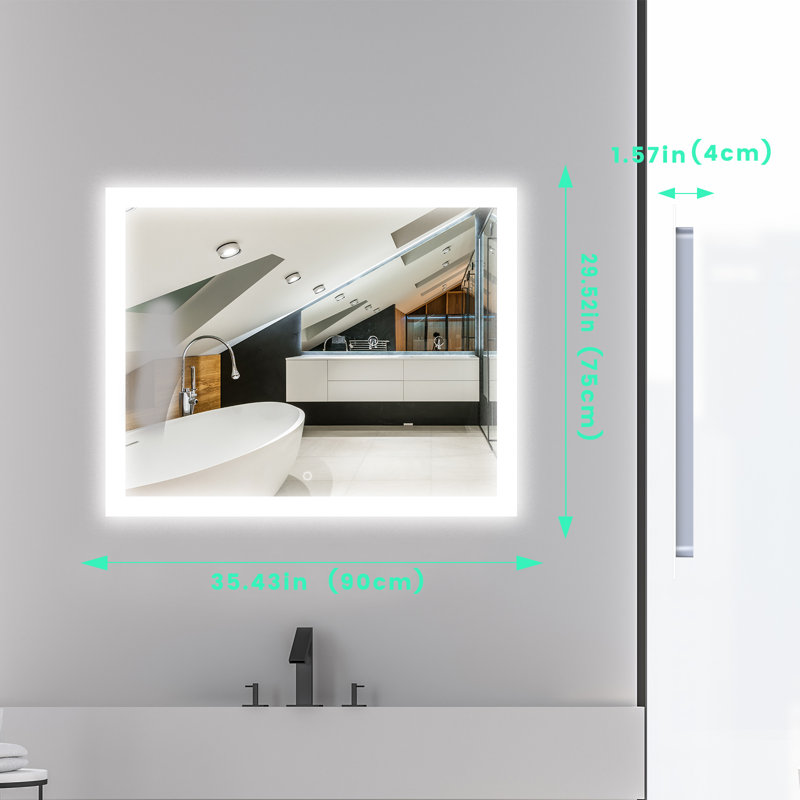 Miroir de salle de bain  48X30, 36 po x 30 po