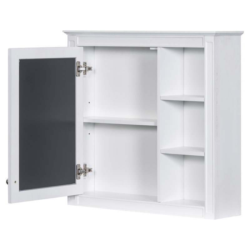 Pharmacie moderne, armoire de rangement murale, Blanc