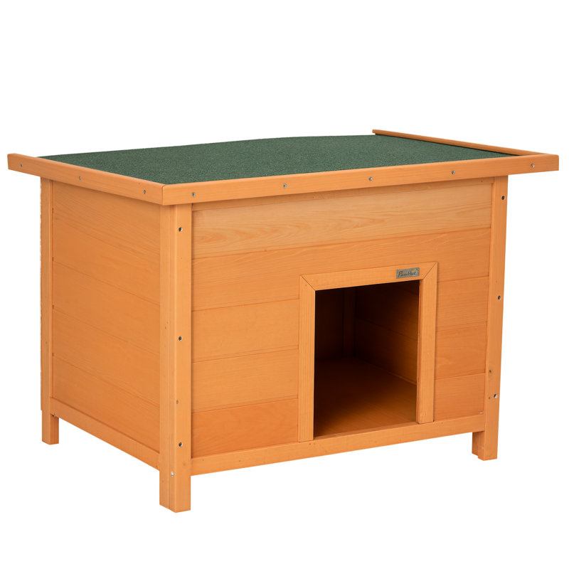 Derick Solid Wood Dog House