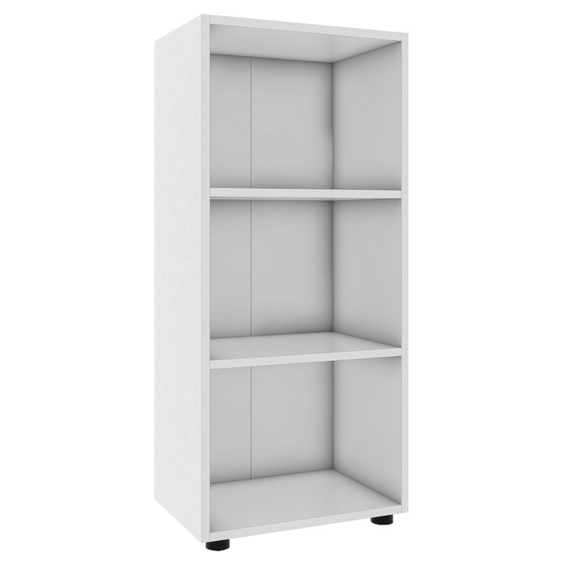 Alonna 108cm H x 49cm W Standard Bookcase, White