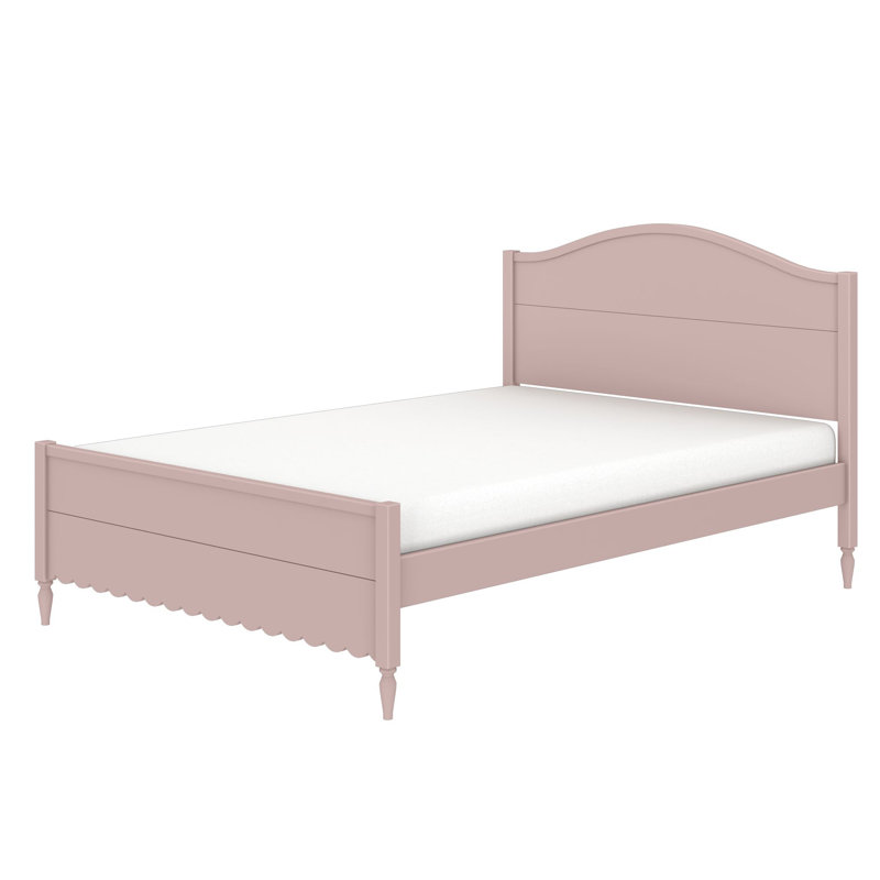 Lit simple Charlotte, Lit double, Rose fleuri