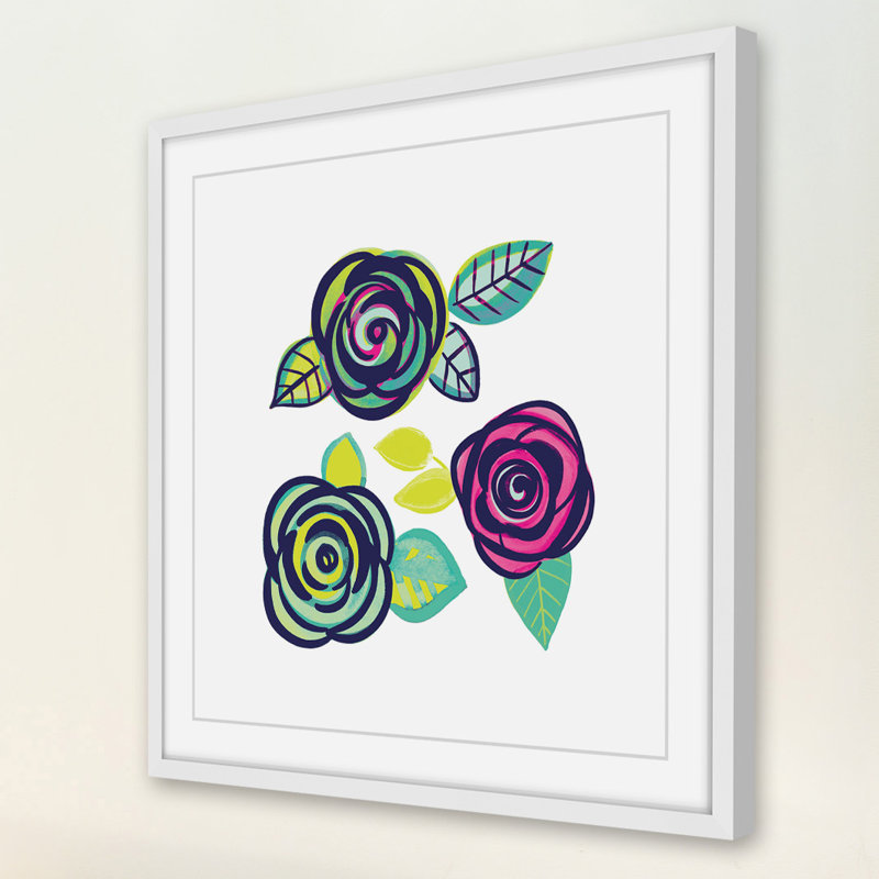 Molly Rosner - Single Picture Frame Painting, 51cm H x 51cm W x 3.81cm D