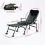 Folding Reclining Camping Chair with Adjustable backrest and sturdy legs
