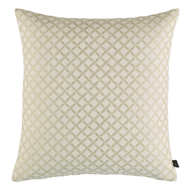 Ravello Geometric Pillow Cover, Biscuit