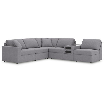 Braintree 6-Piece Sectional With Audio Console