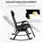 Outdoor Metal Chaise Lounge Set-100726881