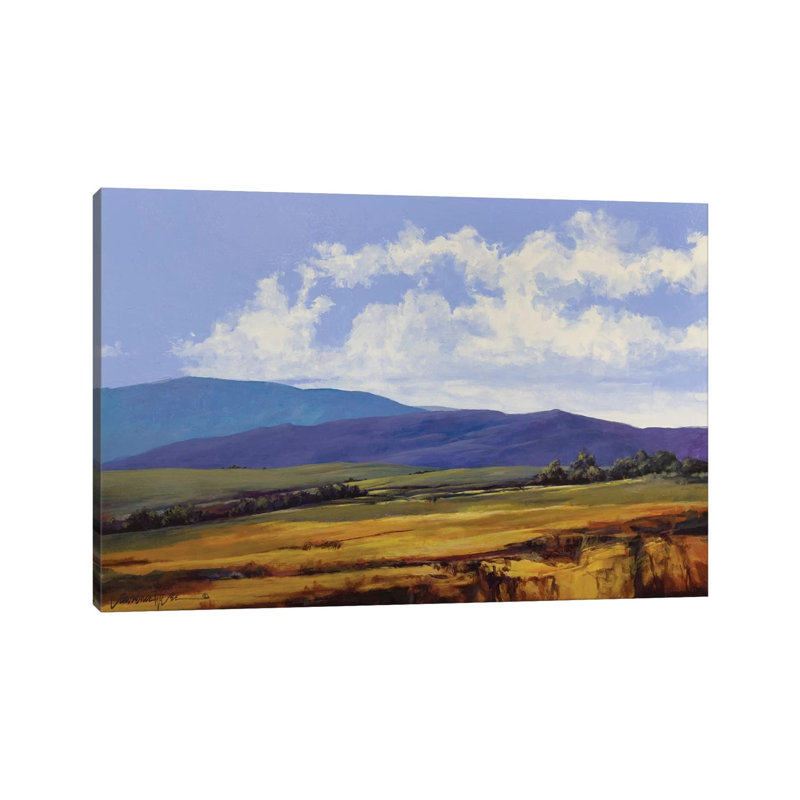 Between The Two Rivers by Lawrence Lee - Wrapped Canvas Gallery-Wrapped Canvas Giclée, 20.32 cm H x 30.48 cm W