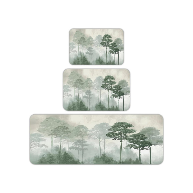 Ensemble de 3 tapis de cuisine Misty