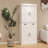 Stylish Freestanding Kitchen Pantry Cabinet with 4 Doors, 1 Drawer, and 2 Adjustable Shelves for Ample Storage and Versatile Use