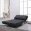 Mikaylin Twin 101cm Faux Leather Convertible Sofa-11023563