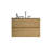 30" Natural Oak Bathroom Vanity With Ceramic Sink And 3 Faucet Holes - Modern, Silent Drawer, Spacious Cabinet Spacious, Drawer-173343360-173343361