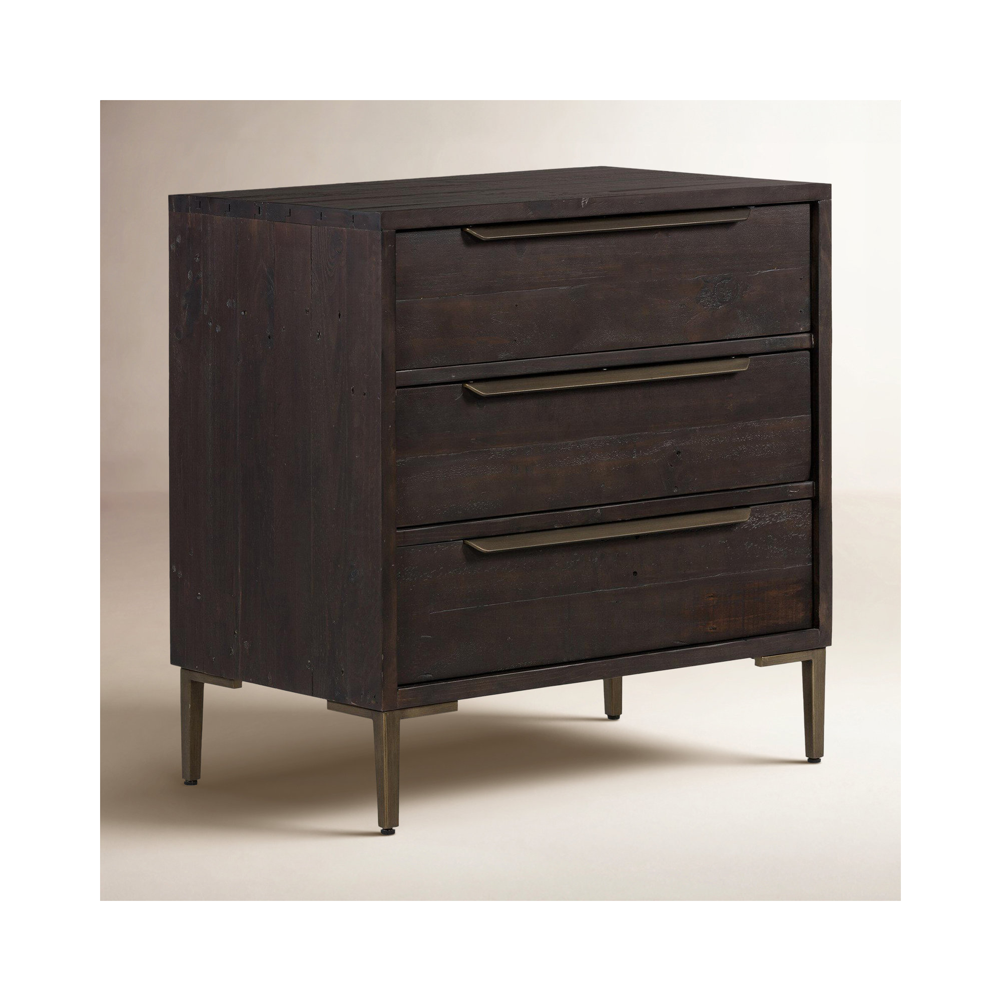 Birchanger 3 - Drawer Dresser, Black