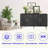 Modern Lacquered 4 Door Wooden Cabinet Sideboard Buffet Server Cabinet Storage Cabinet, For Living Room, Entryway, Hallway, Office, Kitchen And Dining Room-511707633