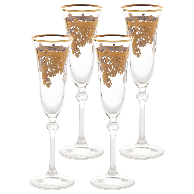 Flûte en cristal 5 oz.