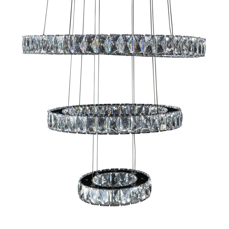 Asteroids 3 - Light LED Chandelier