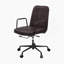 Chaise de bureau en cuir Mars