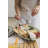 Over&Back Rimmed Oval Serving Platter-99296522